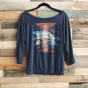 billabong aztec top